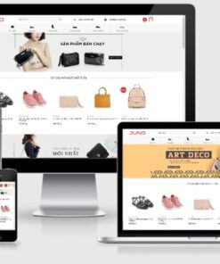 Web Bán Giày Juno Dichvuhthietkewebsite.vn